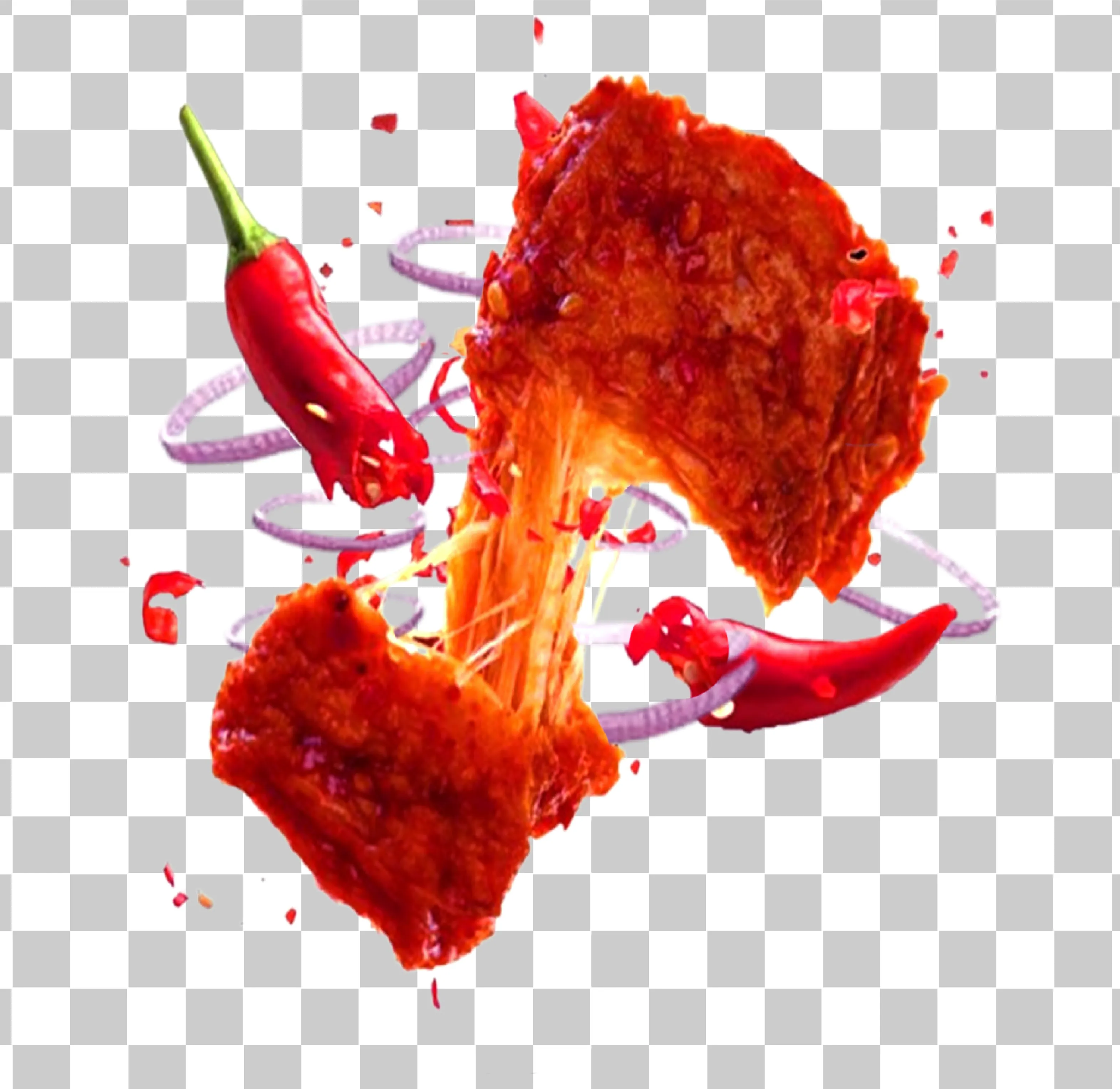 Spicy Chicken, Fried Chicken, Buffalo Wings & Chilli Chicken PNG, 