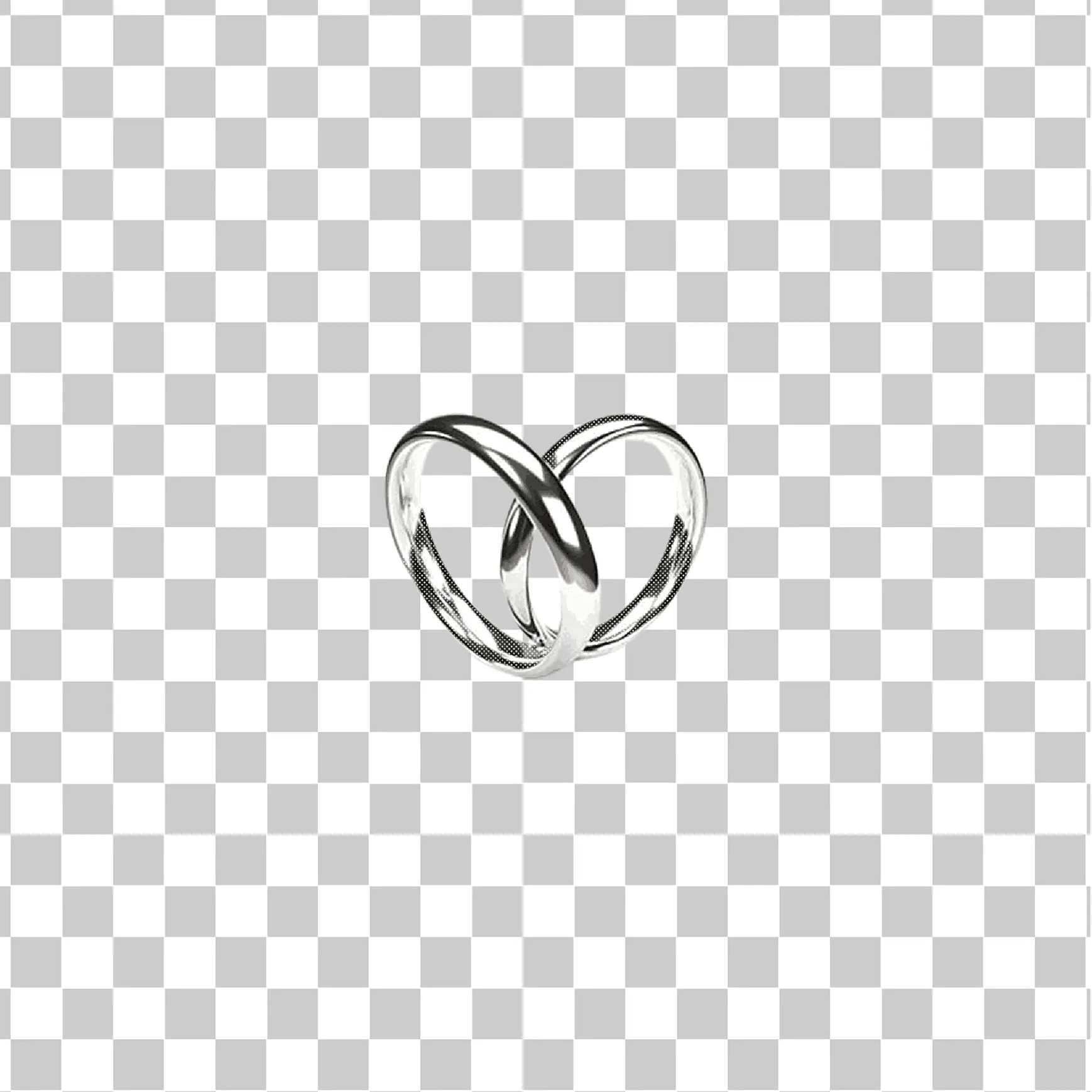 Anelli di matrimonio e fidanzamento PNG - argento, Simboli di platino e amore, squillo, 