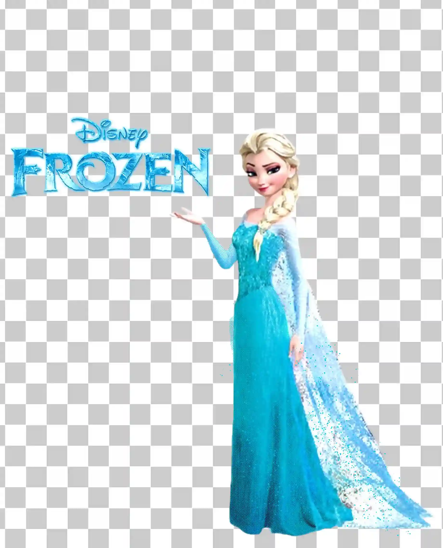 Frozen Elsa Png, Disney Frozen, Queen Elsa, Elsa Anna, Logo gelé, Cartoon Girl, Png surgelé bleu, 