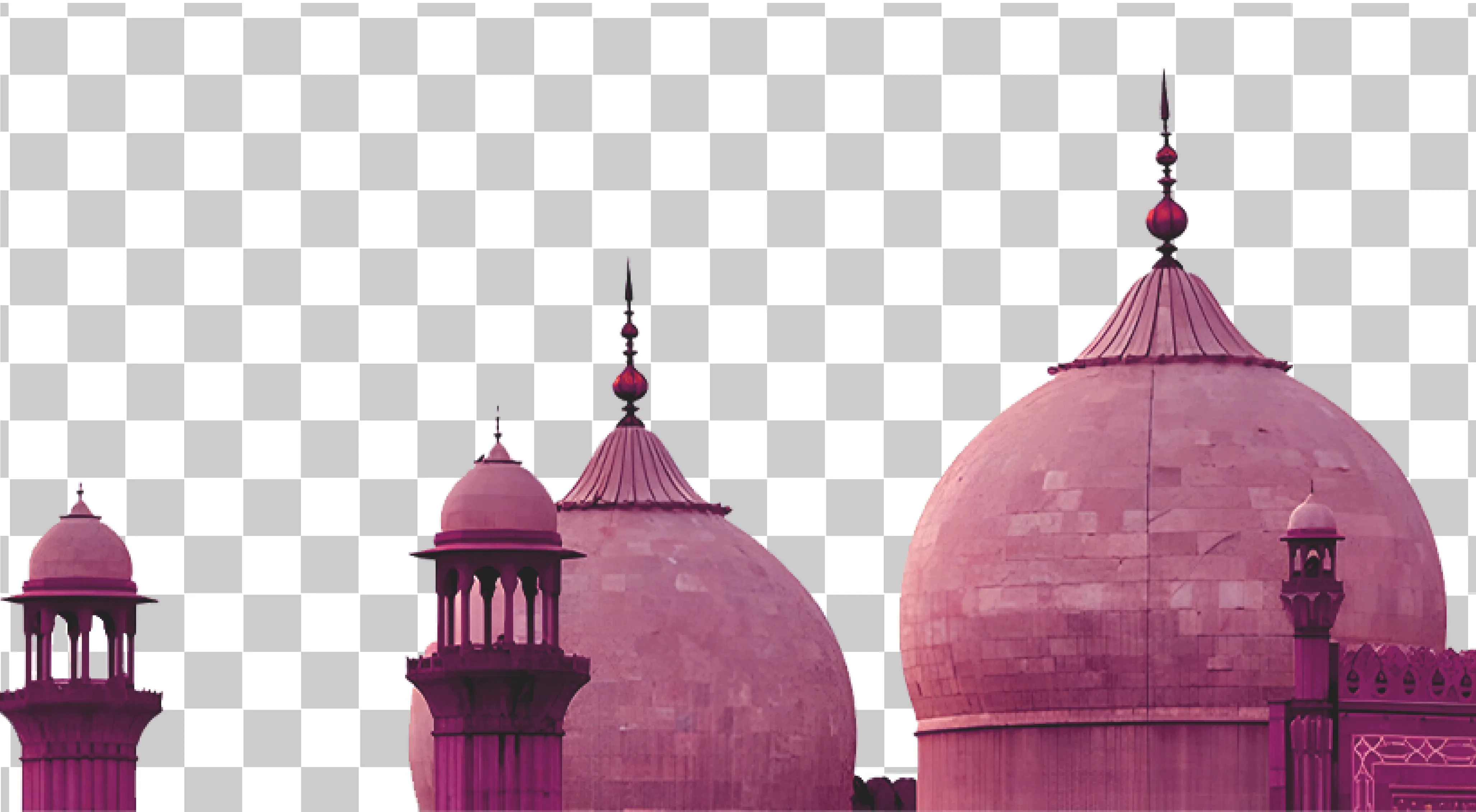 Vector de la mezquita roja, Clipart islámico y oración musulmana PNG, 